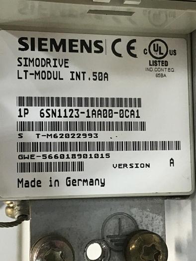 Used SIEMENS SIMODRIVE Drive 6SN1118-1NK01-0AA0 #113812