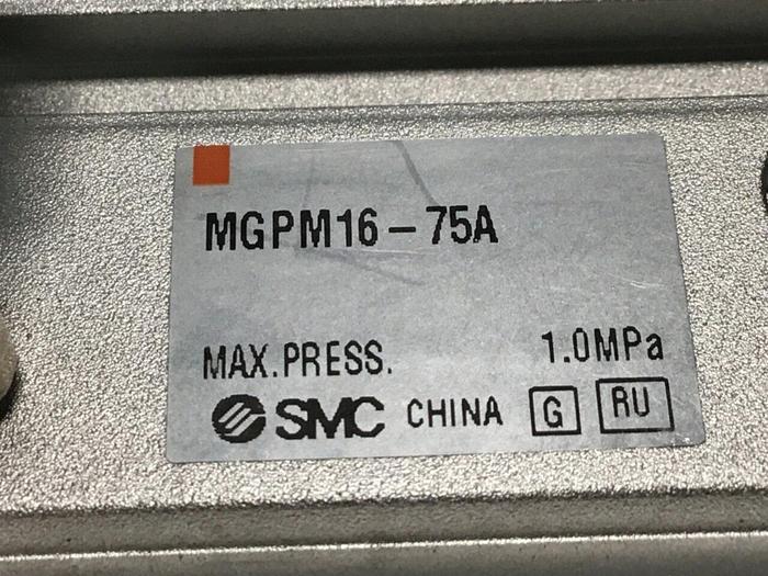 Used SMC Cylinder MGPM16-75A #115114