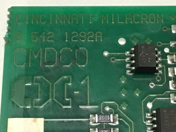 Used CINCINNATI MILACRON Circuit Board 3-542-1292A / BRACKET Used