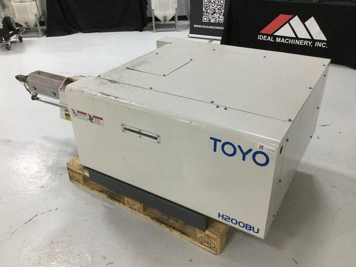 Used TOYO 6.7 Oz Injection Unit SI-150II-H200BU / IU Used
