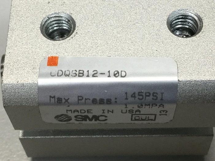 Used SMC Compact Cylinder CDQSB12-10D #109854