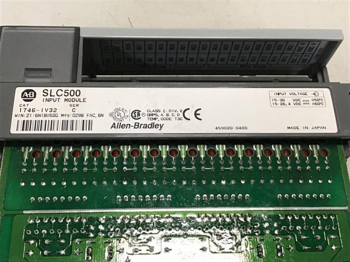 Used ALLEN BRADLEY Input Module 1746-IV32 SER C #122916