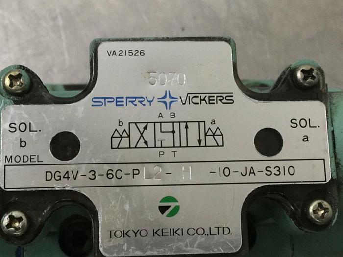 Used YUKEN Directional Valve DHG-06-3CI3-E-5045 #112029