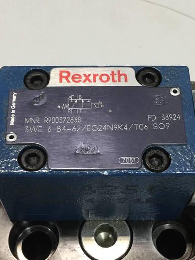Used REXROTH Valve 3WE6B462EG24N9K4T06SO9 #97038