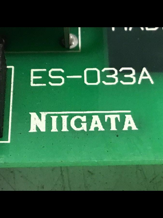 Used NIIGATA Circuit Board ES-033A USED