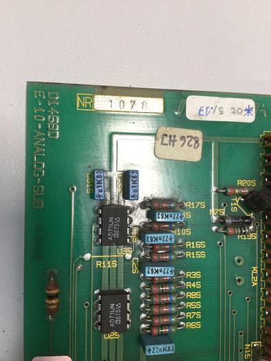 Used KEBA Circuit Board E-10-ANALOG-SUB D1458D #103318