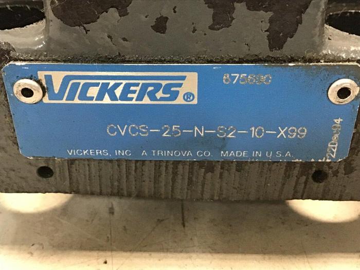 Used VICKERS Check Valve CVCS-25-N-S2-10-X99 Used