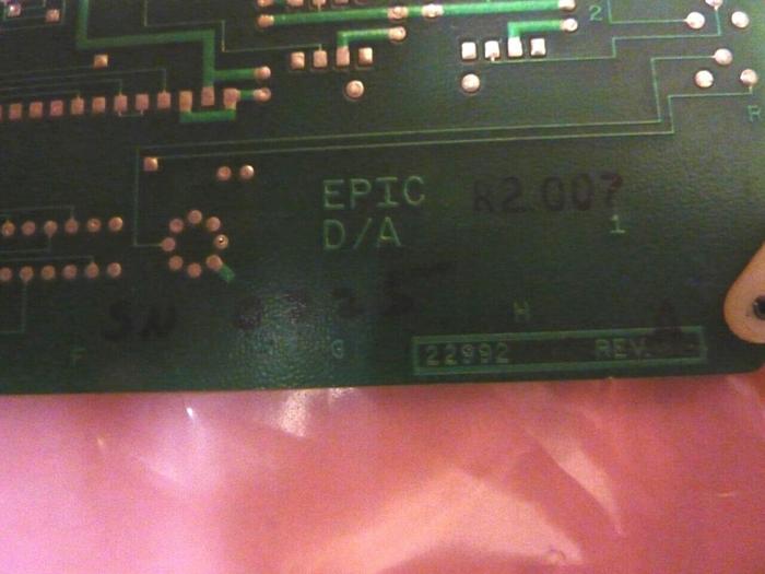 Used SCI Epic Circuit Board 22992 REV A #38448