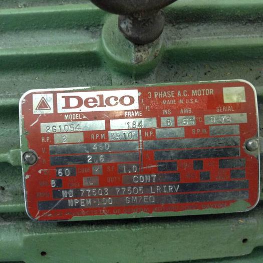 Used GUSHER Coolant Pump RL+2-TB-CM #75043