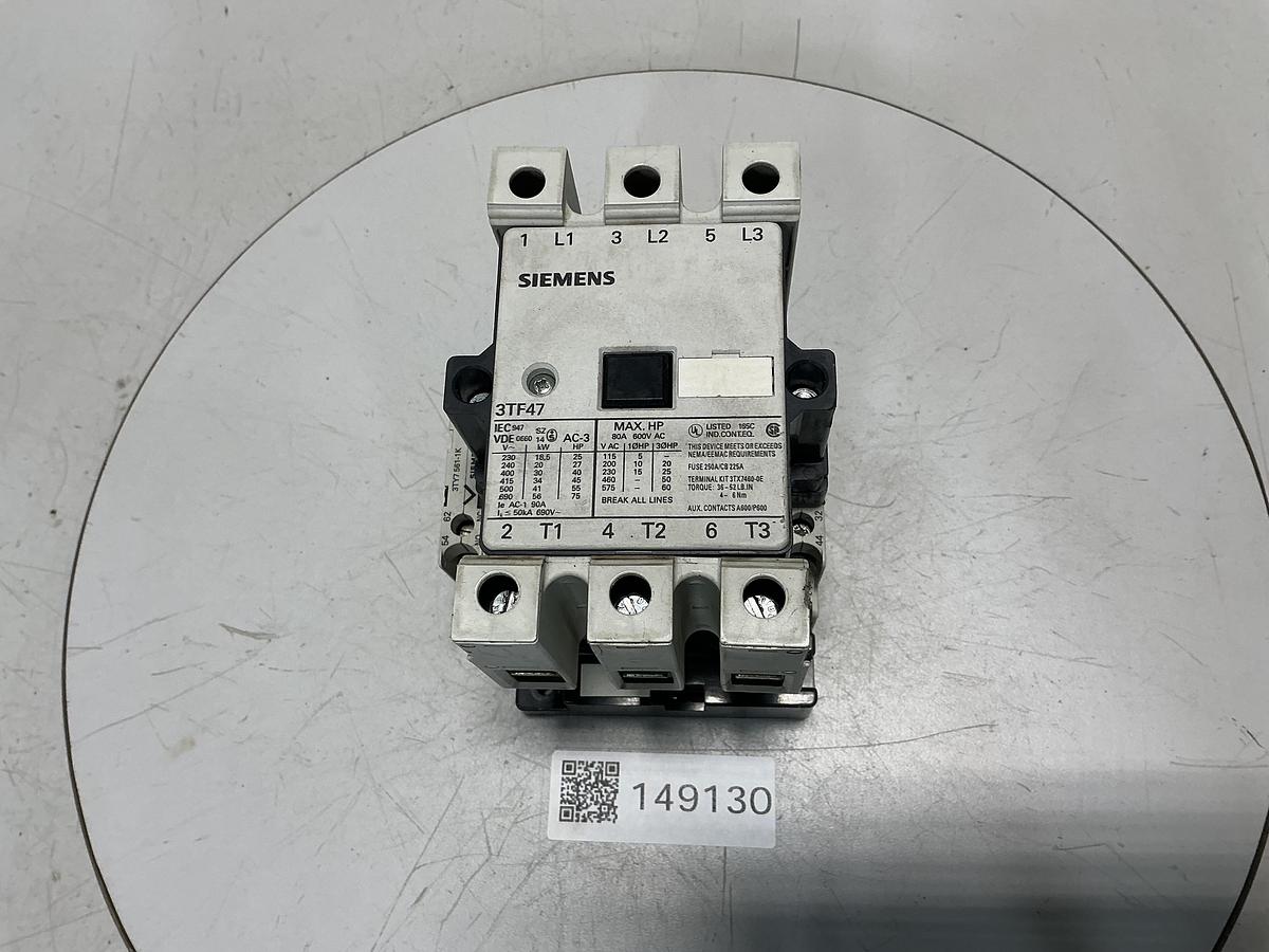 Used SIEMENS  3TF47 22-OAK6