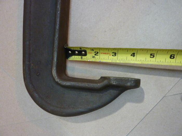 Used JH WILLIAMS 'C' Clamp NO. 118 #37402