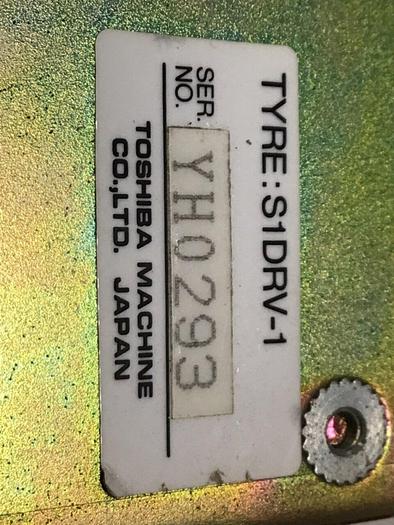 Used TOSHIBA Circuit Board S1DRV-1 #135082
