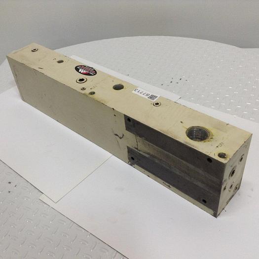 Used PARKER 6 Zone Hydraulic Manifold MANIFOLD712 #87713