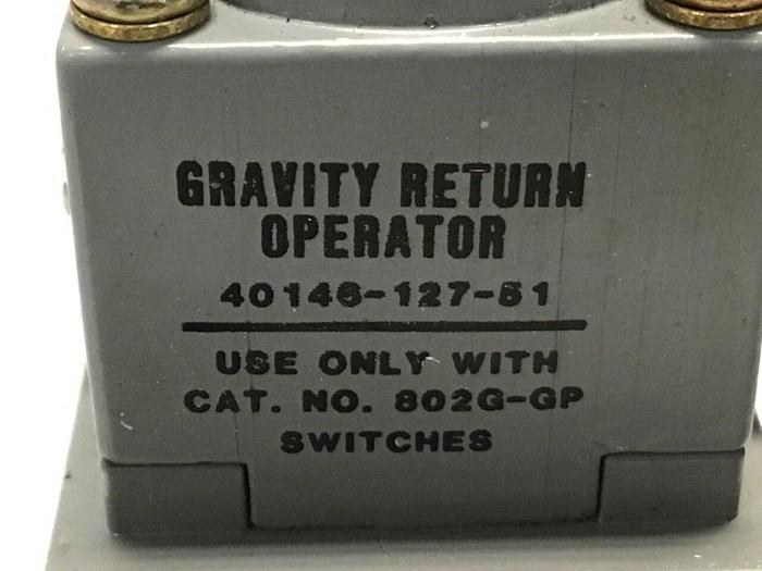Used ALLEN BRADLEY Limit Switch 802G-GPN #122074