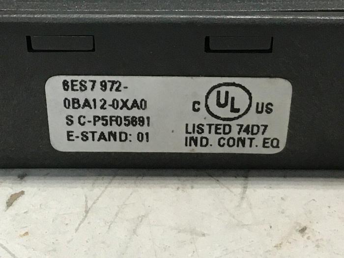 Used SIEMENS Profibus Connector 6ES7 972-0BA12-0XA0 #128726