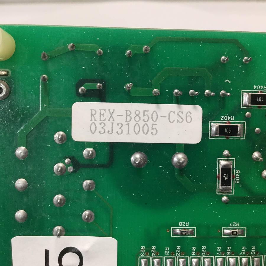 Used RKC Temperature Control Board REX-B850-CS6 Used
