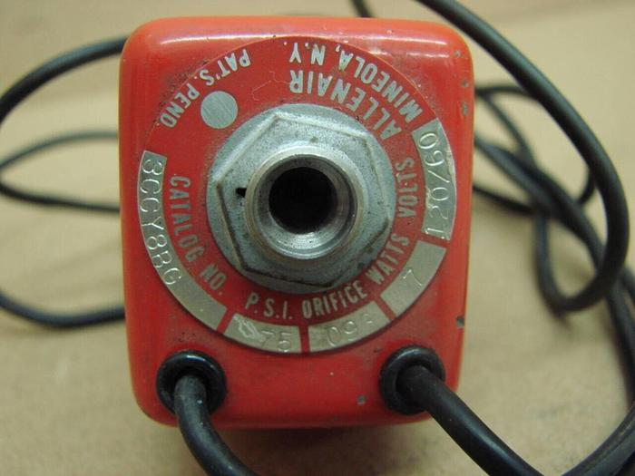 Used ALLENAIR Pneumatic Valve 3CCY8BG #13645