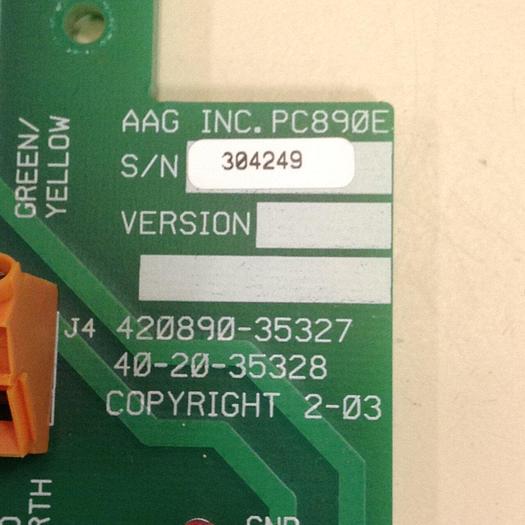 Used AAG INC. Circuit Board PC890E USED