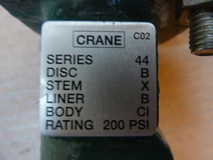 Used CRANE Butterfly Valve VALVE118 #26118