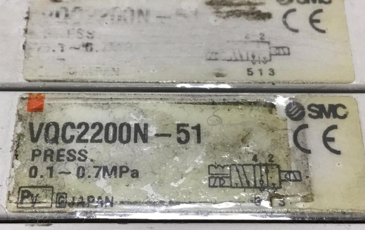 Used SMC Manifold VV5QC21-08N3FD1-S USED