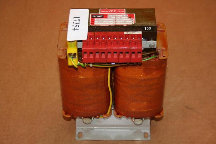 Used ISMET 0.500 kVA Transformer 89/057910 Used