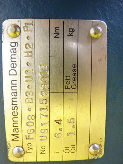 Used MANNESMANN DEMAG Microspeed Unit FG08-B3-U1-H2-F1 #45930
