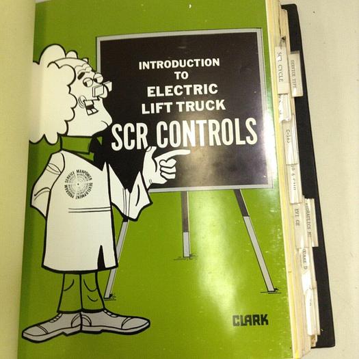 Used CLARK EQUIPMENT Various Manuals SCR MANUALS #71087