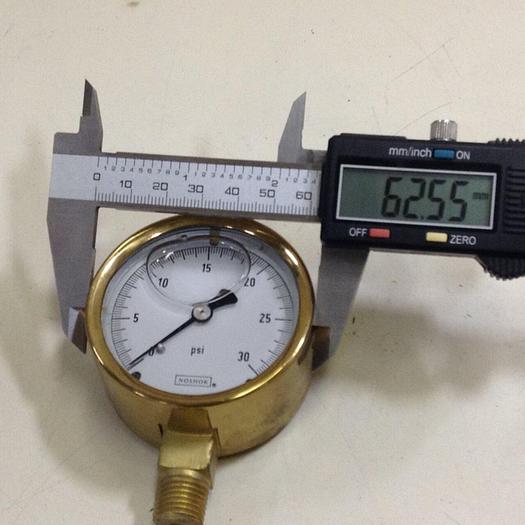 Used NOSHOK Pressure Gauge GAUGE836 #83836