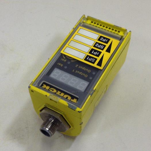 Used TURCK ELEKTRONIK Pressure Sensor PC010-GI1/4A1M-2APN8X-H1141 #72106