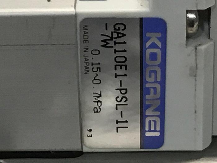 Used KOGANEI Manifold w/ Valves PBM6P-9W #120984