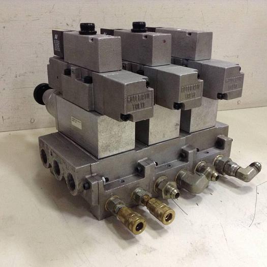 Used AUTOMATIC VALVE Manifold w/ Valves 416B67S31C-AA4 Used