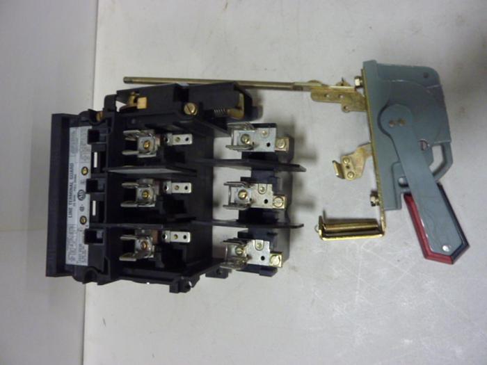 Used ALLEN BRADLEY 30 Amp Disconnect Switch 1494V-DS30 SER A #57411