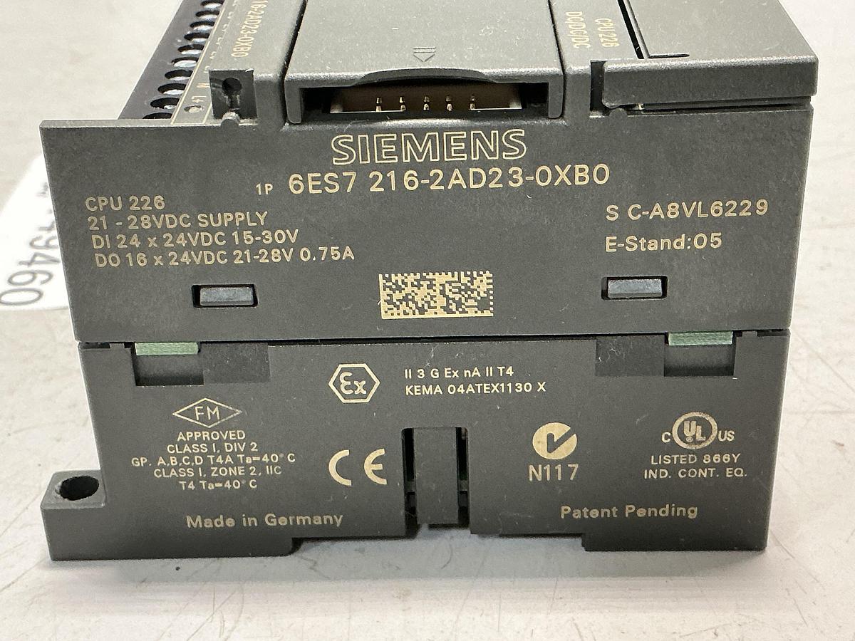 Used SIEMENS CPU226 DC/DC/DC
