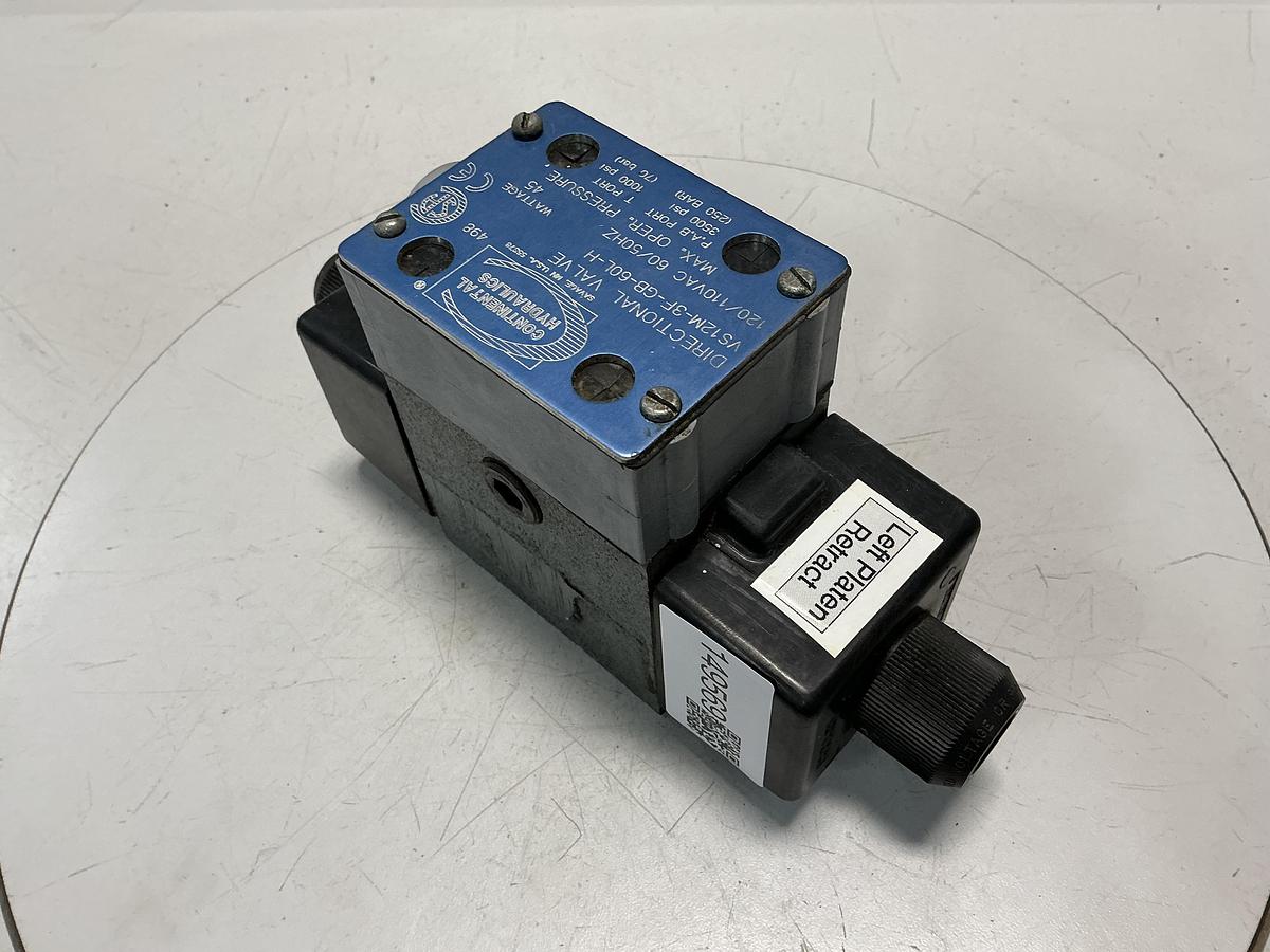 Used CONTINENTAL HYDRAULICS VS12M-3F-GB-60L-H
