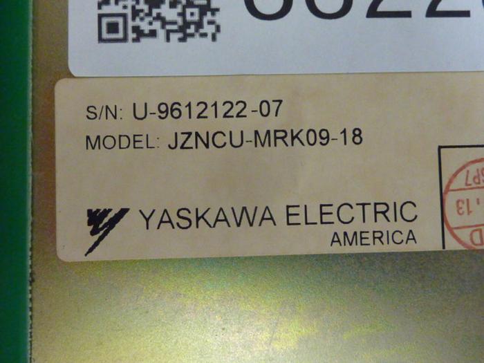Used YASKAWA ELECTRIC Circuit Board JZNCU-MRK09-18 #66228