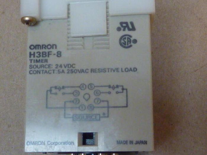 Used OMRON Timer H3BF-8 #36483