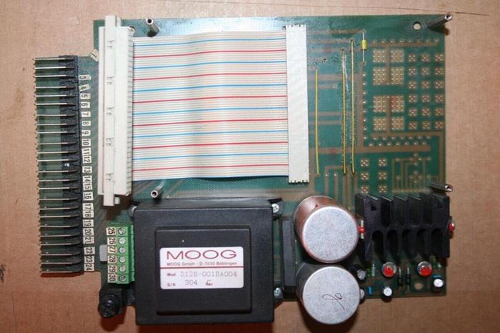 Used MOOG Power Supply Board D128-001BA004 Used