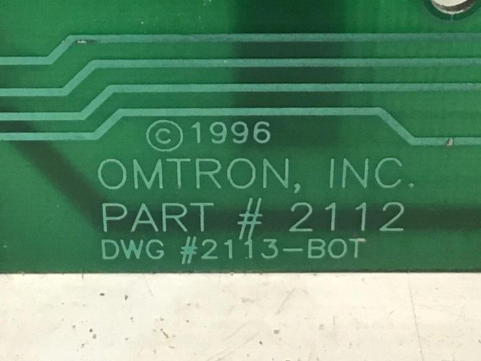Used OMTRON Mother Board 241-025 #131886
