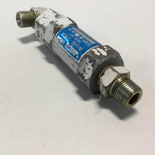 Used VICKERS In-Line Check Valve DT8P1035JA20 USED