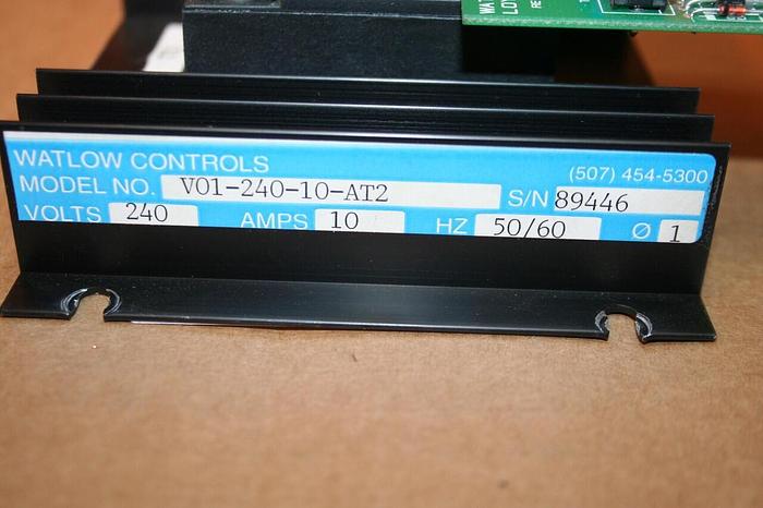 Used WATLOW Power Control Circuit Board V01-240-10-AT2 Used