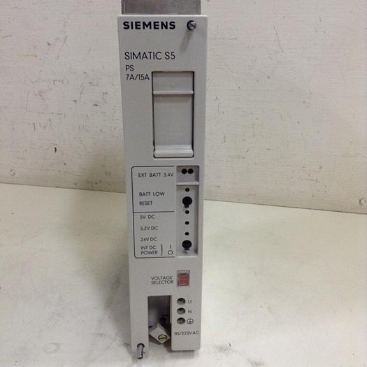 Used SIEMENS Modular Power Supply DIN 41752 #77366