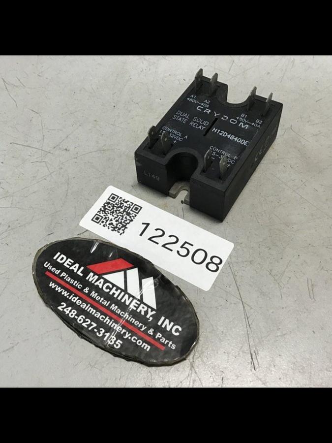 Used CRYDOM Dual Solid State Relay H12D4840DE USED