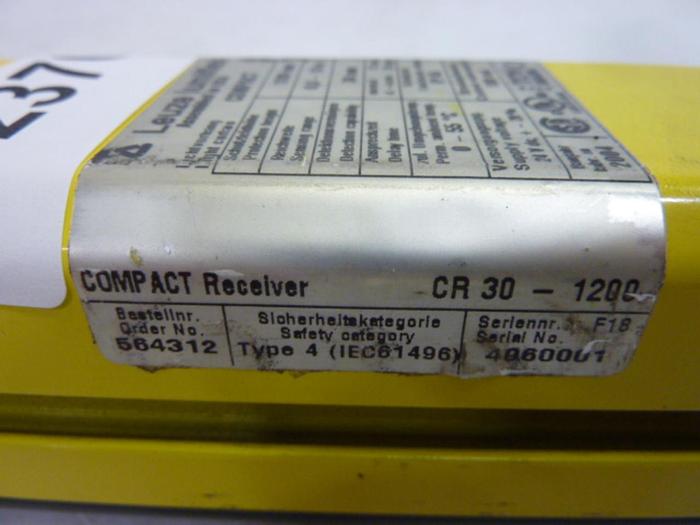 Used LEUZE Light Curtain Receiver CR-301200 Used