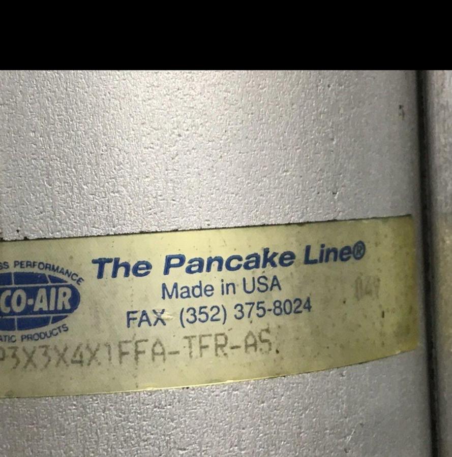 Used FABCO-AIR INC Cylinder MP3X3X4X1FFA-TFR-AS USED