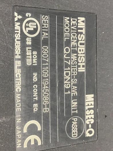 Used MITSUBISHI Devicenet MELSEC-Q QJ71DN91 #143450