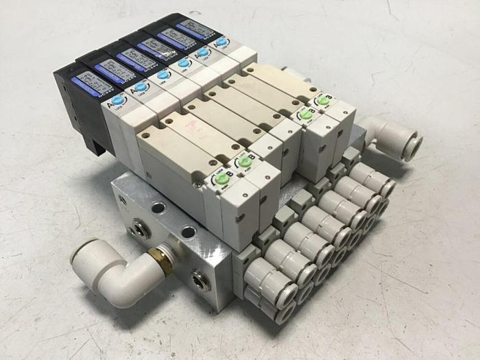 Used KOGANEI Solenoid w/ Valves F10M7AJ #120906