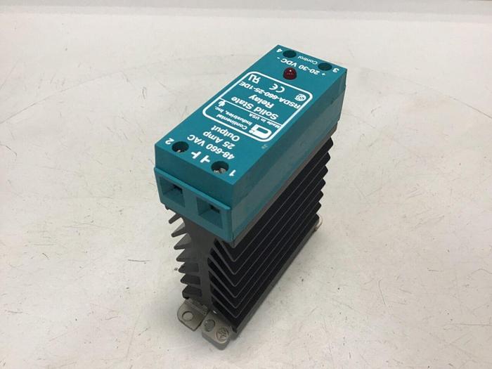 Used CONTINENTAL INDUSTRIES Solid State Relay RSDA-660-25-1DE #138132