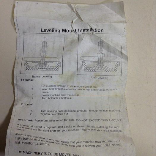 TECH PRODUCTS Leveling Mount Pad 9 Inch MOUNT919 #82919