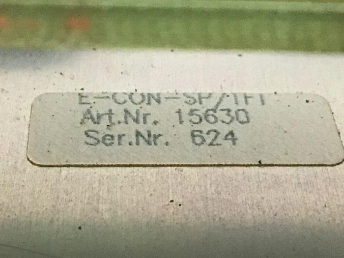 Used KEBA Switch Panel E-CON-SP/TFT #130752