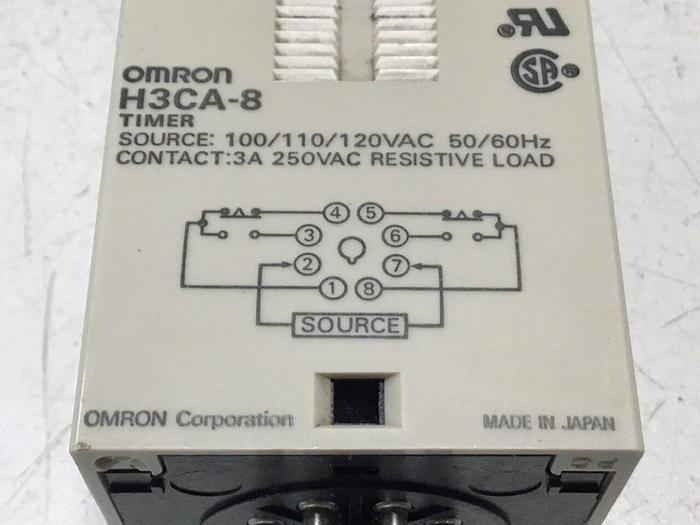 Used OMRON Timer H3CA-8 #124247